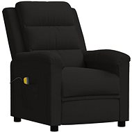 Masážní polohovací křeslo černé samet, 342394 - Massage Chair