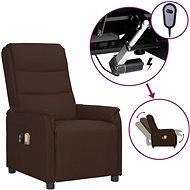 Elektrické masážní polohovací křeslo hnědé umělá kůže, 3098604 - Massage Chair