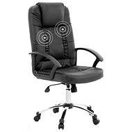 Černé křeslo s masážní funkcí RELAX, 162945 - Massage Chair