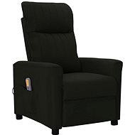 Masážní polohovací křeslo černé textil, 342267 - Massage Chair