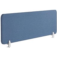 Desk divider 160×40 cm blue WALLY, 256714 - Table Accessory