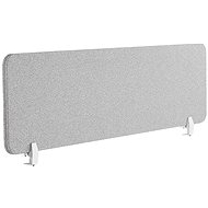Desk divider 180×40 cm light grey WALLY, 256718 - Table Accessory