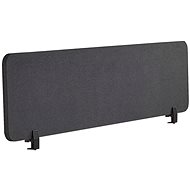 Desk divider 180×40 cm dark grey WALLY, 256719 - Table Accessory
