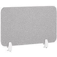 Desk divider 80×40 cm light grey WALLY, 256709 - Table Accessory