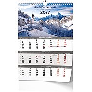 BALOUŠEK tříměsíční s mezinárodními svátky Obrázkový 2027, 32 × 45 cm - Wall Calendar