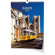 BALOUŠEK Europe 2027, 32×45cm - Wall Calendar