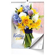 BALOUŠEK Flowers 2027, 32×45cm - Wall Calendar