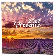 BALOUŠEK Provence 2027 Notebook, 28.5 × 28.5cm - Wall Calendar