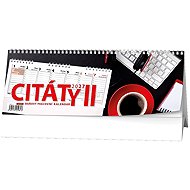 BALOUŠEK Work QUOTES II 2027, 28.5 × 10.4 cm - Desk Calendar