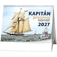 BALOUŠEK Kapitán 2027, 21 × 15cm - Desk Calendar