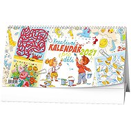 BALOUŠEK Creative for Kids 2027, 30 × 15 cm - Desk Calendar