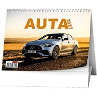 BALOUŠEK Auta 2027, 21 × 15 cm - Desk Calendar