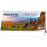 BALOUŠEK daňový Příroda 2027, 32 × 14 cm - Desk Calendar