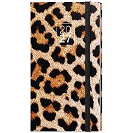 BALOUŠEK Jakub Laminated Weekly Leopard 2027, Pocket, 7.5 × 15cm - Planner