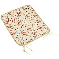 BELLATEX Seat cushion BERTA 34/607 smooth 40 × 40 cm, coloured leaves - Pillow Seat