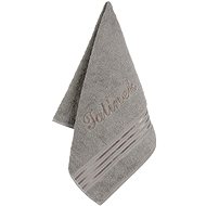 BELLATEX s. r. o. Terry towel 50×100 Line L/717 dark grey with embroidery Daddy - Towel
