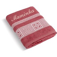 BELLATEX s. r. o. Terry towel 50×100 Greek collection 155/062 with embroidery Mamika - Towel