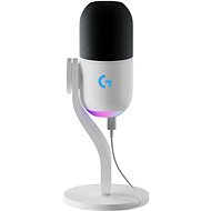 Logitech G Blue Yeti GX dinamikus RGB, off-white - Mikrofon