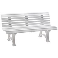 BLOME Garden bench HELGOLAND white - Garden Bench