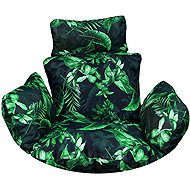Blomster Pillow for hanging swing cocoon - green leaves - Cushion
