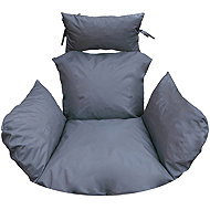 Blomster Pillow for hanging swing cocoon - dark grey - Cushion