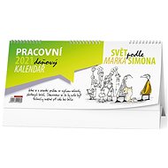 BALOUŠEK working tax calendar - The World According to Mark Simon - Desk Calendar