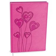 BALOUŠEK Adam vivella with B6 embossing pink CZ / SK 2019 - Daily Diary