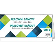 BALOUŠEK Working Calendar 2018 - Taxes CZ/SK - Desk Calendar