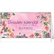 BALOUŠEK Two-year calendar with monthly calendar 2019/2020 - Desk Calendar