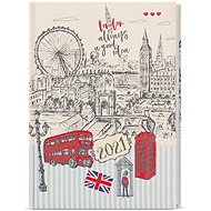 BALOUŠEK Oskar A5 - Lavender, CZ 2020 - Planner