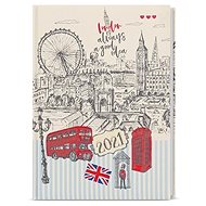 BALOUŠEK David A5 - lavender CZ 2020 - Planner