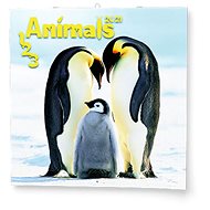 BALOUŠEK - 1-2-3 Animals - Wall Calendar