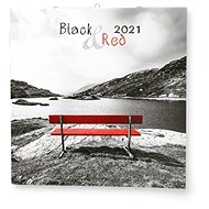 BALOUŠEK - Black & Red - Wall Calendar