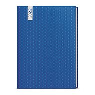 BALOUŠEK 2022 B6 Lamino Blue - Daily Diary