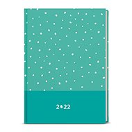 BALOUŠEK 2022 B6 Lamino Turquoise - Daily Diary
