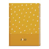 BALOUŠEK 2022 B6 Lamino Ochre - Daily Diary