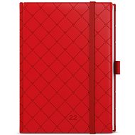 BALOUŠEK 2022 B6 Vivella Extra Red Heart - Daily Diary