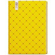 BALOUŠEK 2022 A5 Lamino Yellow - Daily Diary