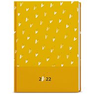 BALOUŠEK 2022 A5 Lamino Ochre - Daily Diary