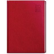 BALOUŠEK 2022 A4 Goliath Burgundy - Daily Diary