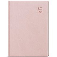 BALOUŠEK 2022 A5 Vivella II Pastel Pink - Daily Diary