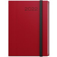 BALOUŠEK 2022 A5 Vigo Red - Daily Diary