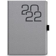 BALOUŠEK 2022 A5 Fabric Grey - Daily Diary