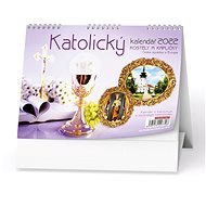 BALOUŠEK Katolický kalendář (kostely a kapličky) 2022 - Stolní kalendář