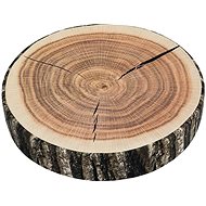 BELLATEX s. r. o. Seat ORESTE round 38 × 6cm 38/117 wood - Pillow Seat