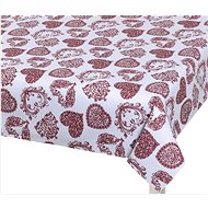BELLATEX s.r.o. Ubrus DITA 407 70 × 70cm krajkové srdce - Tablecloth