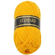 BELLATEX s. r. o. Yarn Standard 50g - 318 yellow - Yarn