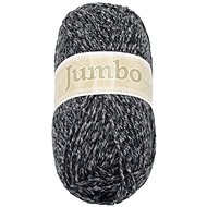 BELLATEX s. r. o. Jumbo yarn 100g - 901 + 906 black meliert - Yarn