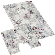 BELLATEX s. r. o. Bathroom set - 3D printing 60×100+60×50 850/062 ornament - Bath Mat