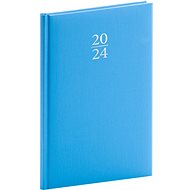 Notique Týdenní diář A5 - Capys - světle modrý 2024 - Diář